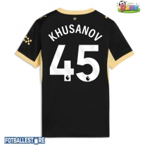 Manchester City Abdukodir Khusanov #45 Bortedrakt Dame 2026-27 Kortermet